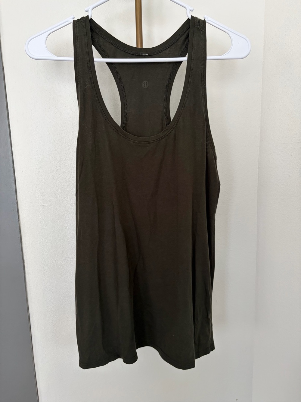 lululemon athletica Olive Green Racerback Tank